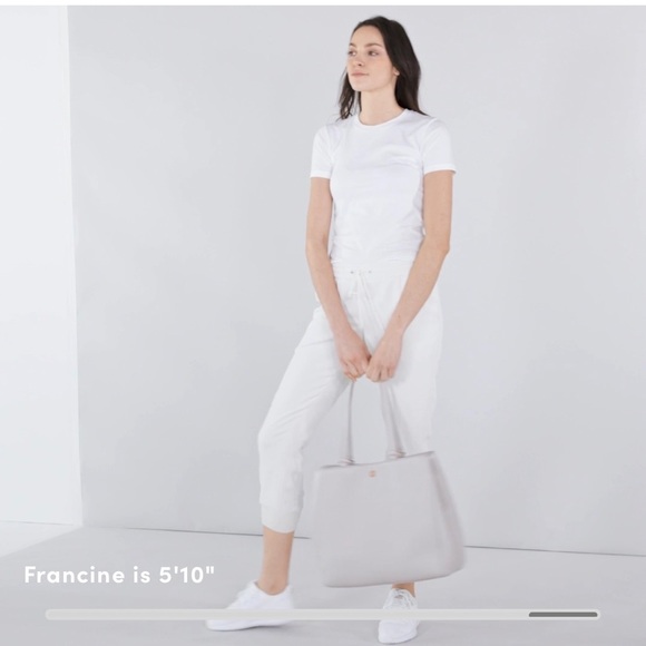 Dagne Dover Allyn Tote  Graphite Leather Large - Picture 12 of 15